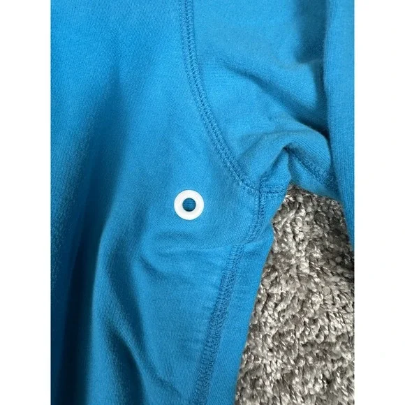 Vintage Nike Sweatshirt‎ Men's Large Retro Logo Pullover Aqua Blue 90s Y2K - Picture 6 of 11